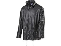 L.Brador Regnjakke- sort