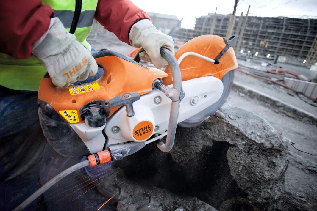 Stihl TS 420 - kraftfull kappemaskin m/B10 350 mm - Bilde 2