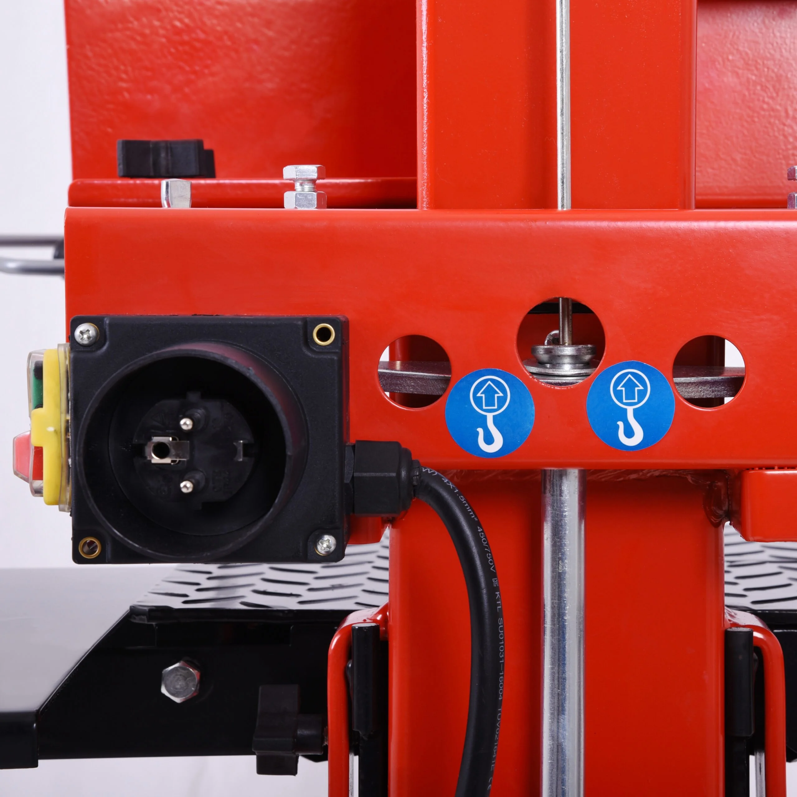 Hecht 6810 Stående Vedkløyver 8 tonn - Bilde 2